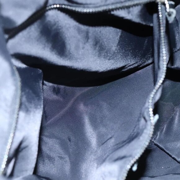 BURBERRY Nova Check Tote Bag PVC Enamel Gray Black Auth 111120 - Picture 12 of 16